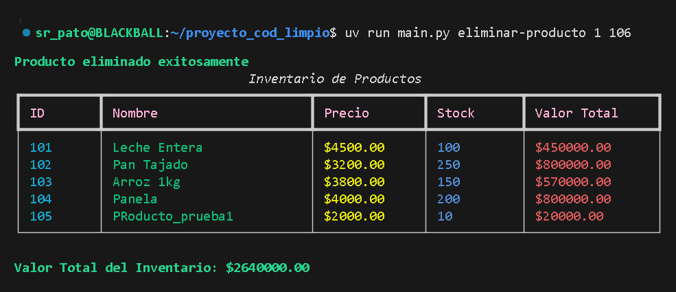 Eliminar Producto Imagen
